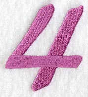 Carla Number 4 (3 Inch)