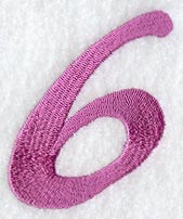 Carla Number 6 (3 Inch)