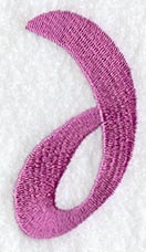 Carla Lower Case Letter d (3 Inch)