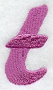 Carla Lower Case Letter t (3 Inch)