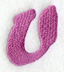 Carla Lower Case Letter v (3 Inch)