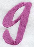 Carla Lower Case Letter g (3 Inch)