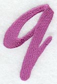 Carla Lower Case Letter q (3 Inch)