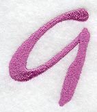 Carla Letter G (3 Inch)