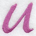 Carla Letter U (3 Inch)