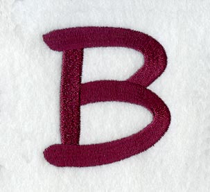 Casual Serif Letter B (3 Inch)