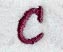 Casual Serif Letter C (3 Inch)