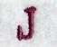 Casual Serif Letter J (3 Inch)