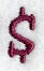 Casual Serif Dollar Sign (3 Inch)