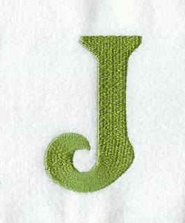 Victorian Letter J (3 Inch)