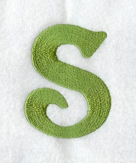 Victorian Letter S (3 Inch)