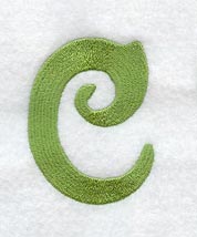 Victorian Letter C (3 Inch)