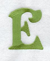 Victorian Letter E (3 Inch)