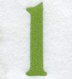 Victorian Lower Case Letter l (3 Inch)