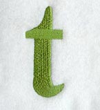 Victorian Lower Case Letter t (3 Inch)