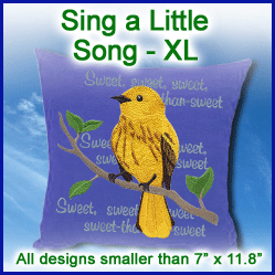 A Sing a Little Song Design Pack