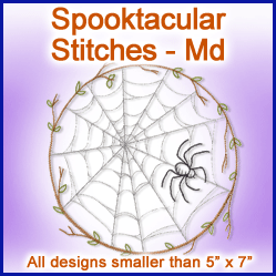 A Spooktacular Stitches (Vintage) Design Pack