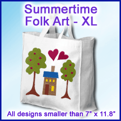 A Summertime Folk Art Design Pack