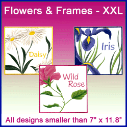A Flowers and Frames Design Pack