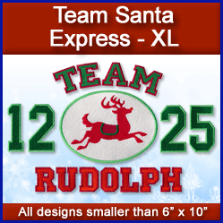 A Team Santa Express Design Pack
