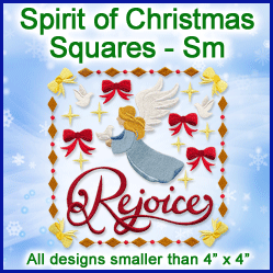 A Spirit of Christmas Squares Design Pack