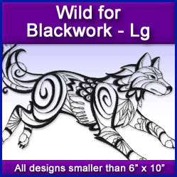 A Wild for Blackwork Design Pack