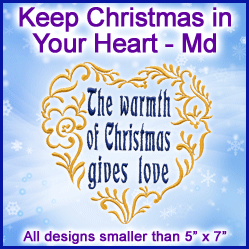 A Keep Christmas in Your Heart Design Pack