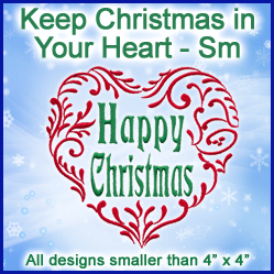A Keep Christmas in Your Heart Design Pack