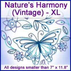 A Nature's Harmony (Vintage) Design Pack