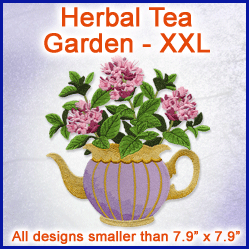 A Herbal Tea Garden Design Pack