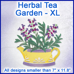 A Herbal Tea Garden Design Pack