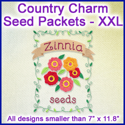 A Country Charm Seed Packets Design Pack
