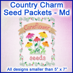 A Country Charm Seed Packets Design Pack