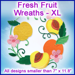 A Fresh Fruit Wreaths Design Pack