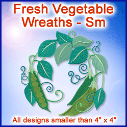 A Fresh Vegetable Wreaths Design Pack