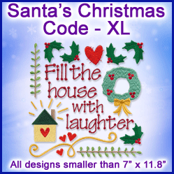 A Santa's Christmas Code Design Pack
