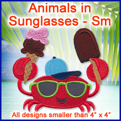 A Animals in Sunglasses Design Pack