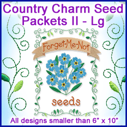 A Country Charm Seed Packets II Design Pack