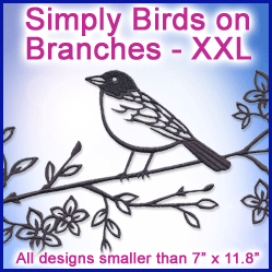 A Simply Birds on Branches Design Pack