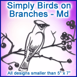A Simply Birds on Branches Design Pack