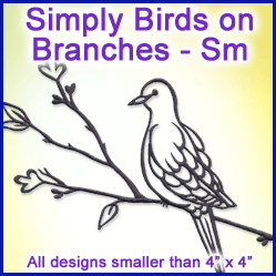 A Simply Birds on Branches Design Pack