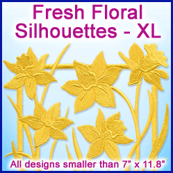 A Fresh Floral Silhouettes Design Pack