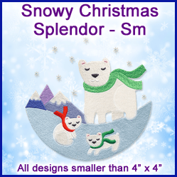 A Snowy Christmas Splendor Design Pack