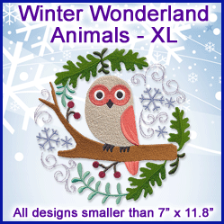 A Winter Woodland Animals Design Pack