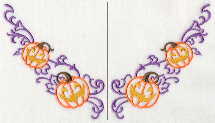 Jack-o-Lantern Neckline (V-Neck) (Split)