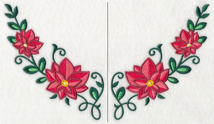 Poinsettia Neckline (V-Neck) (Split)