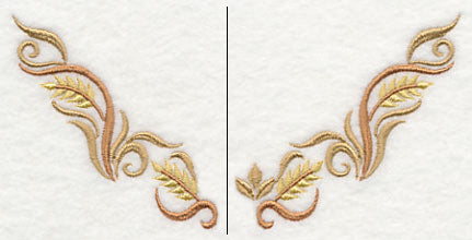 Wispy Wheat Neckline (V-Neck) (Split)