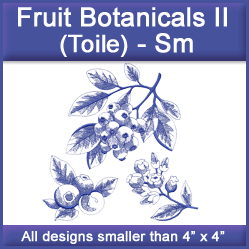 A Fruit Botanicals II (Toile) Design Pack