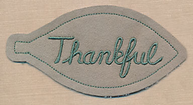 Thankful Leaf Tag (In-the-Hoop)
