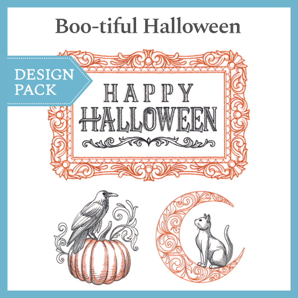 A Boo-tiful Halloween Design Pack